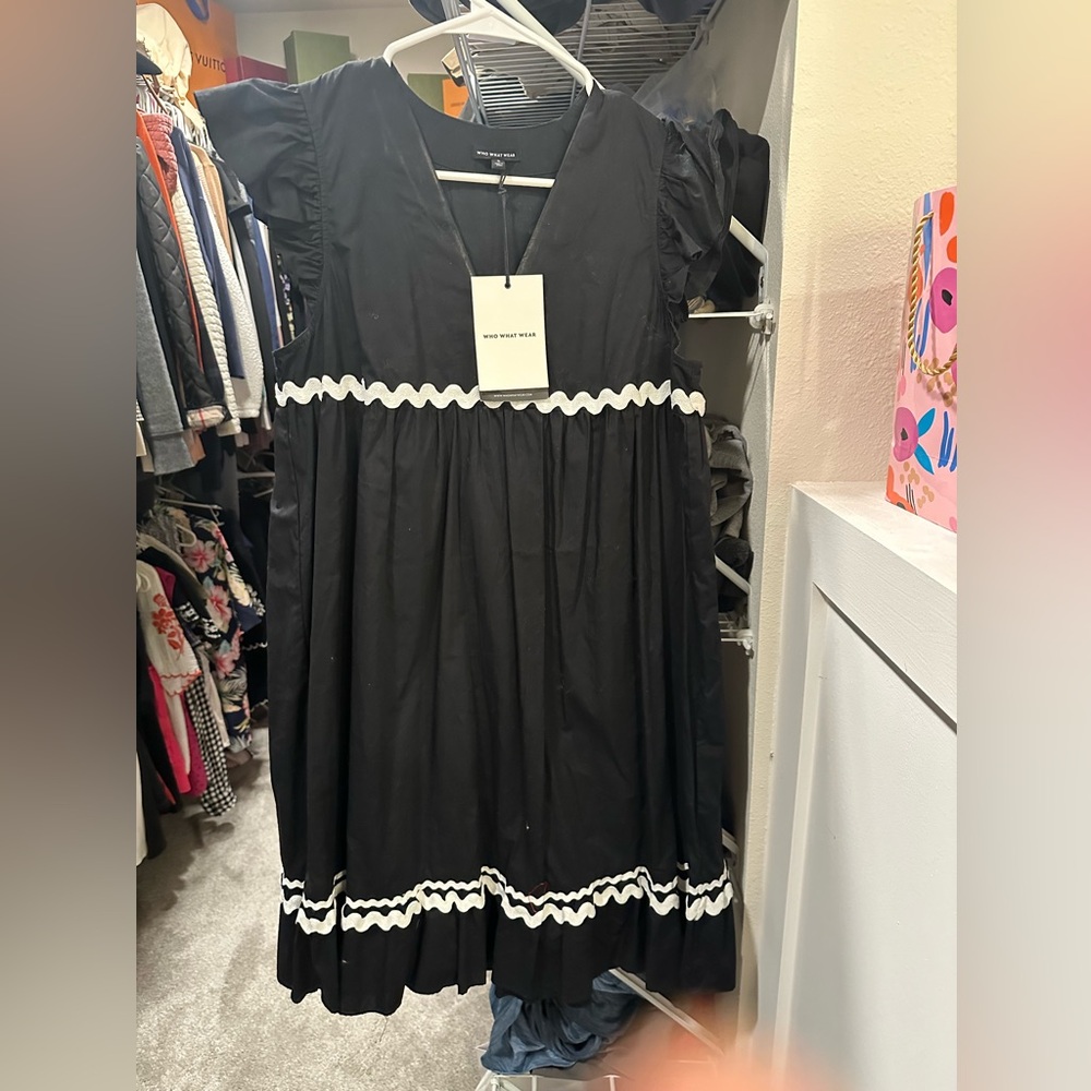 Black and White Summer Dress